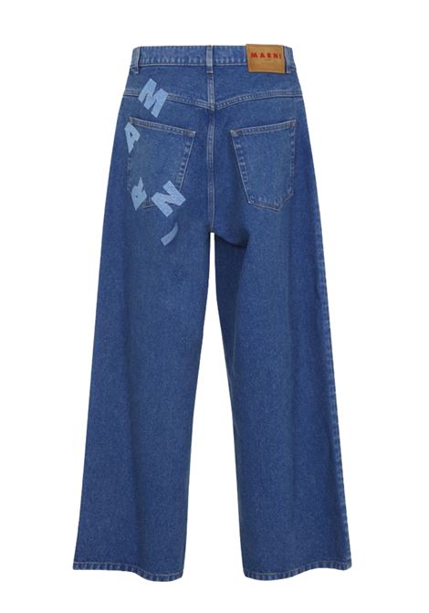 jeans wide led uomo blu MARNI | PUJU0114X0 USCY2700B60